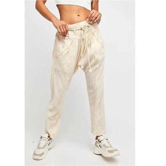 Free People Roll With It Harem Pants Drop Crotch - Picture 13 of 15